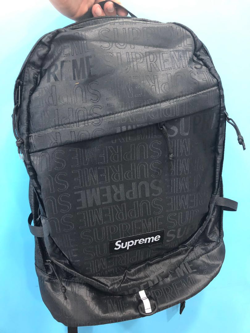 Supreme 46th Backpack Black HK AAA