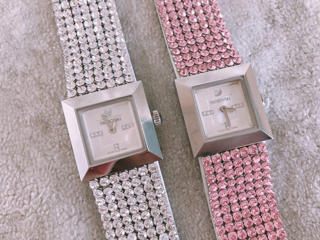 Swarovski Elis Crystal Mesh Watch