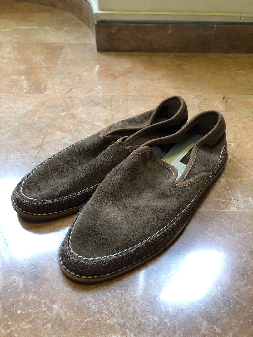 timberland suede loafers