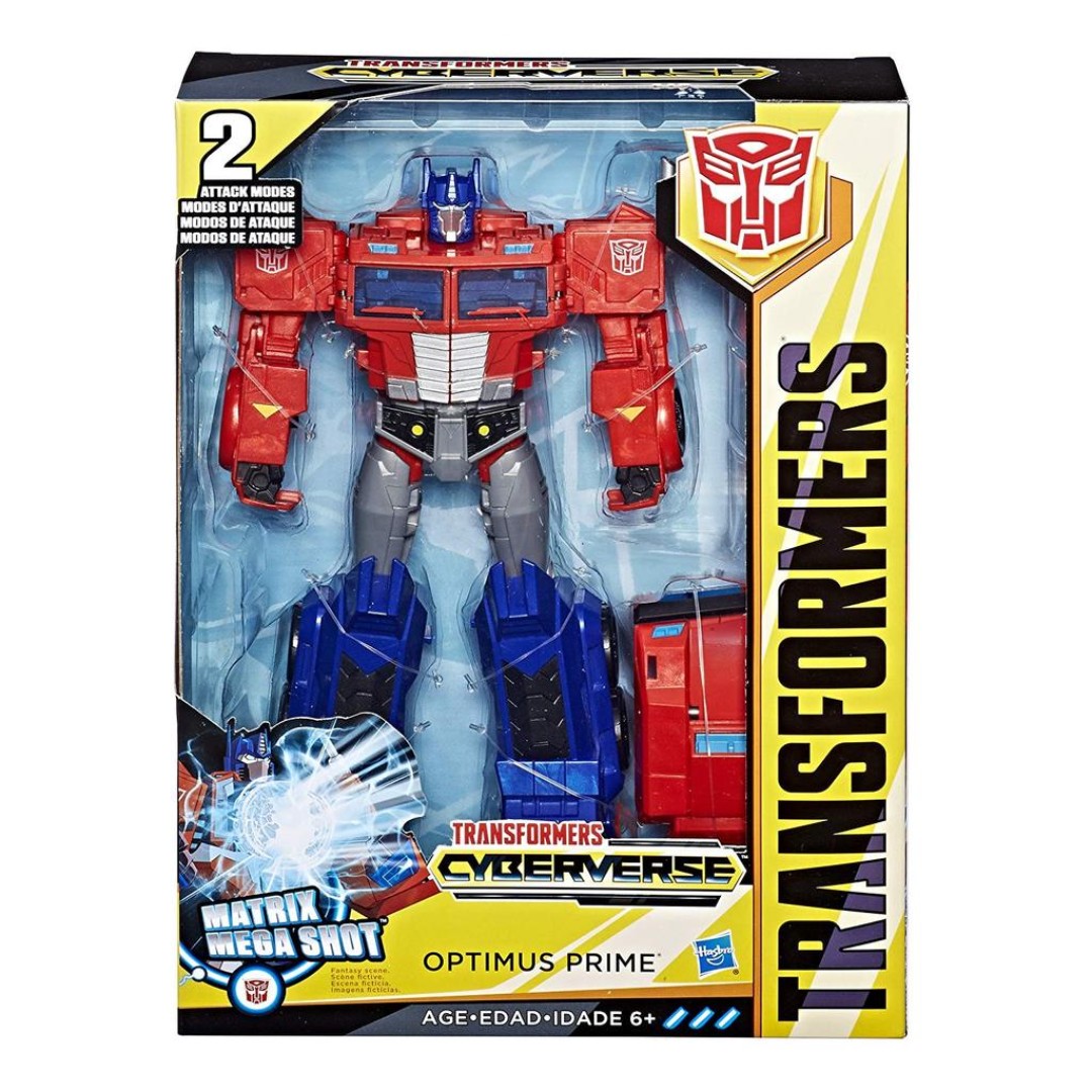 Transformers Optimus Prime Cyberverse Action Attackers Ultimate Class Toys Games Bricks Figurines On Carousell