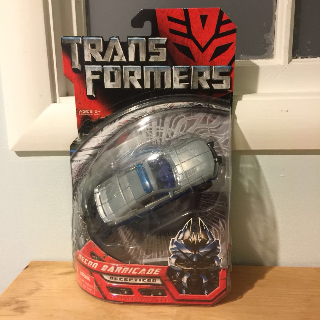 Transformers Recon Barricade, Hobbies & Toys, Toys & Games on Carousell