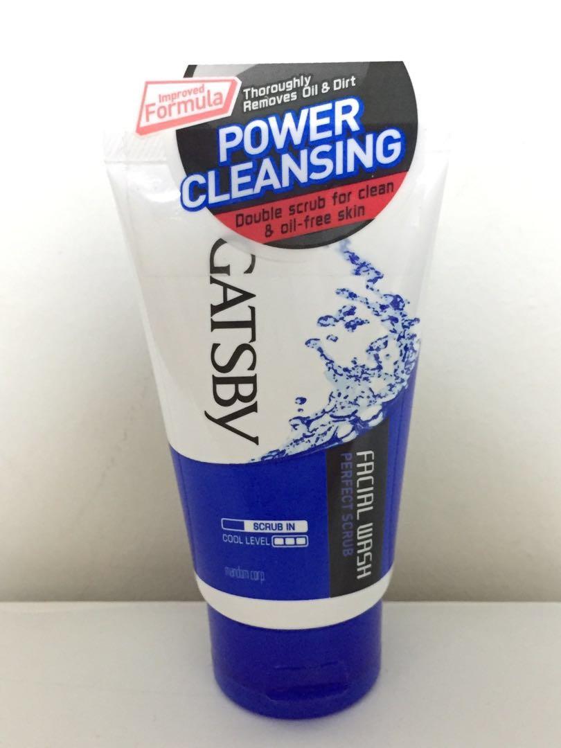 gatsby facial wash perfect scrub