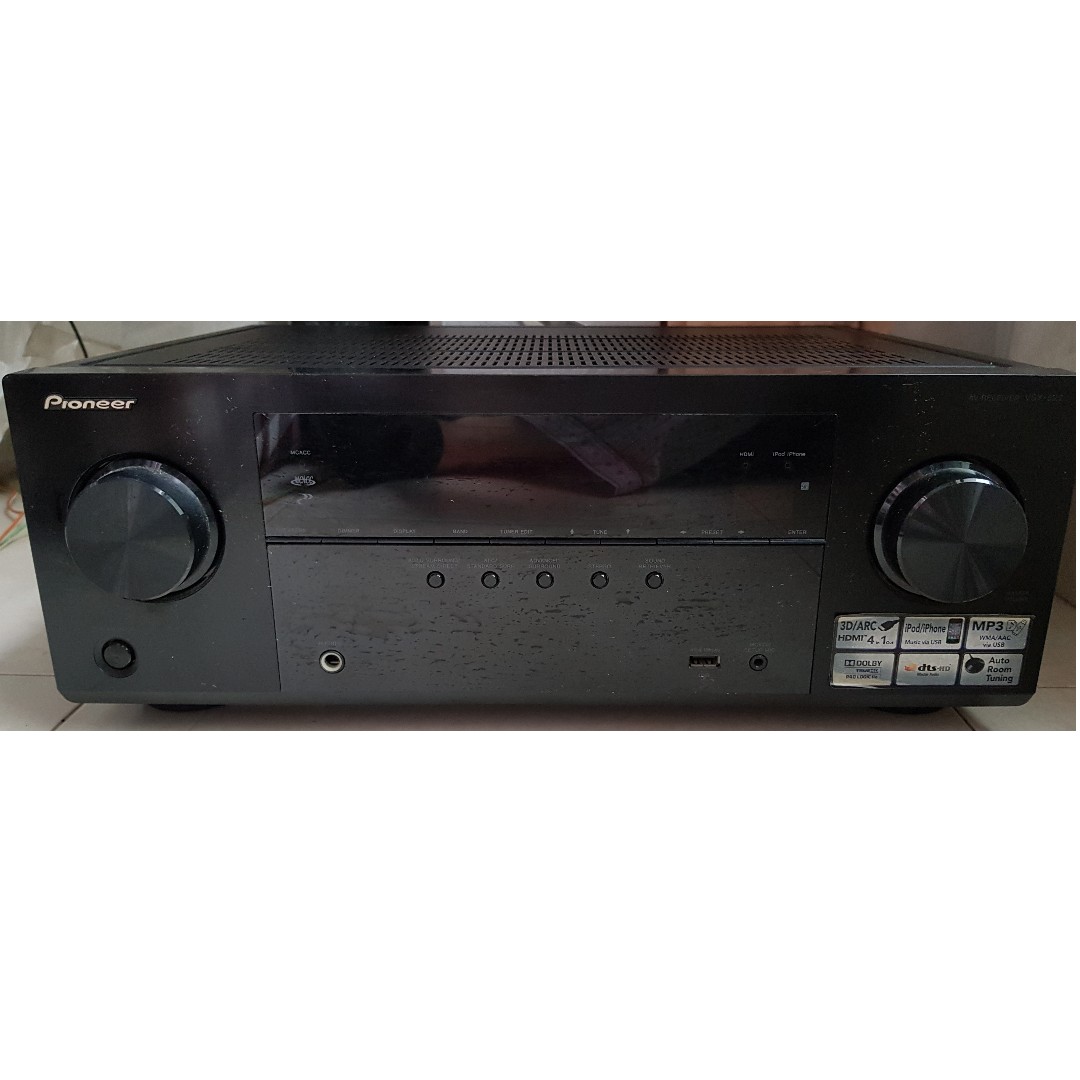 Used Pioneer VSX522K 400W 5.1 Channel AV Receiver, Audio, Soundbars