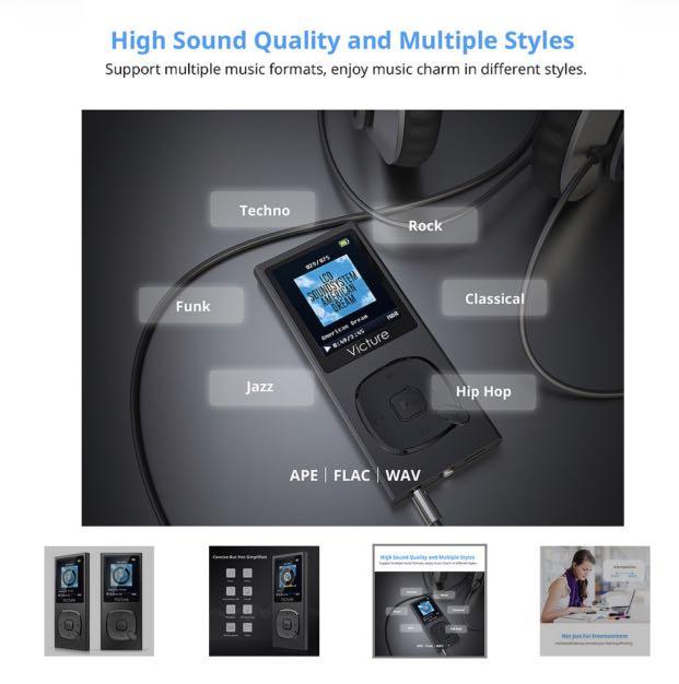 VICTURE M5 MUSIC PLAYER, Audio, Portable Music Players on Carousell