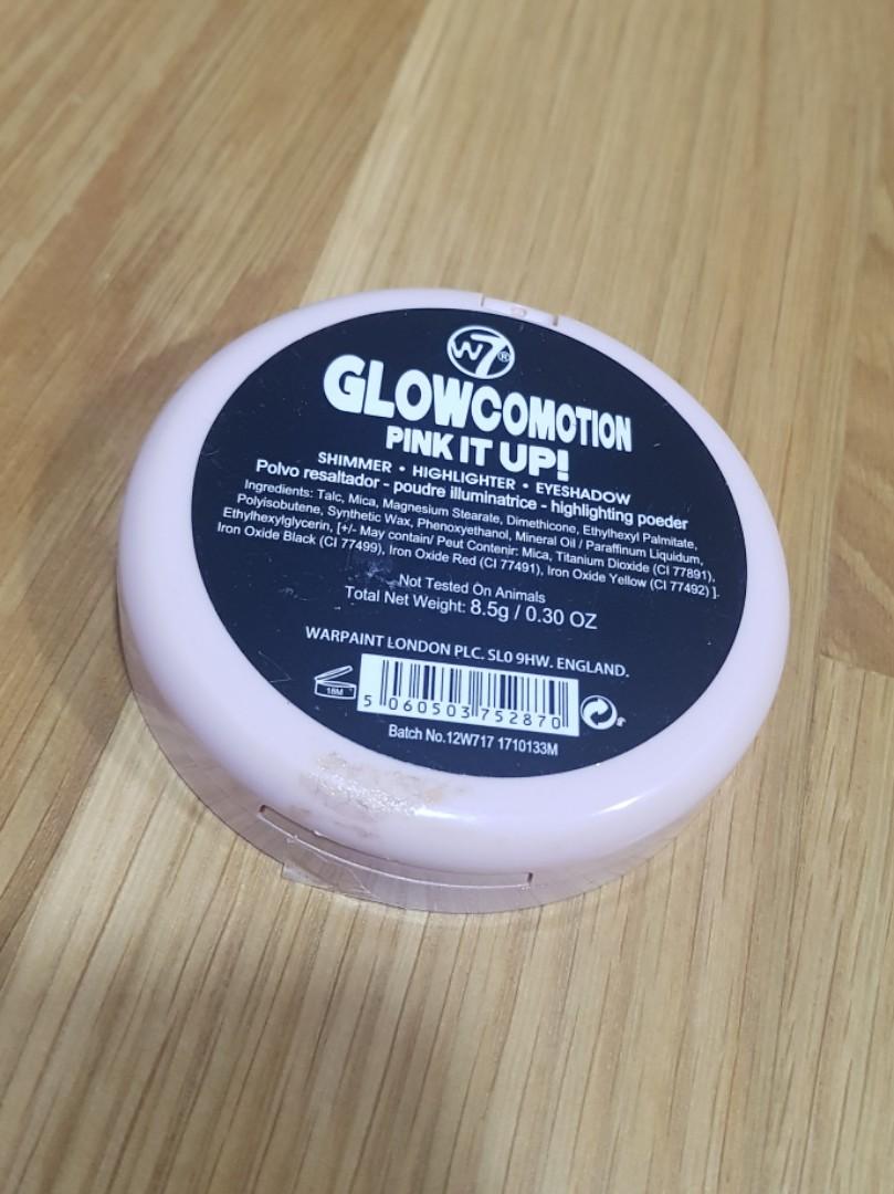 glowcomotion shimmer highlighter eyeshadow