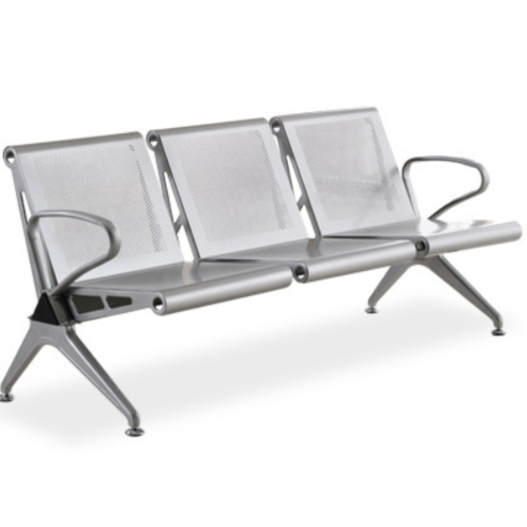 Waiting chair clinic kerusi office ikea hospital airport, Furniture & Home Living, Furniture