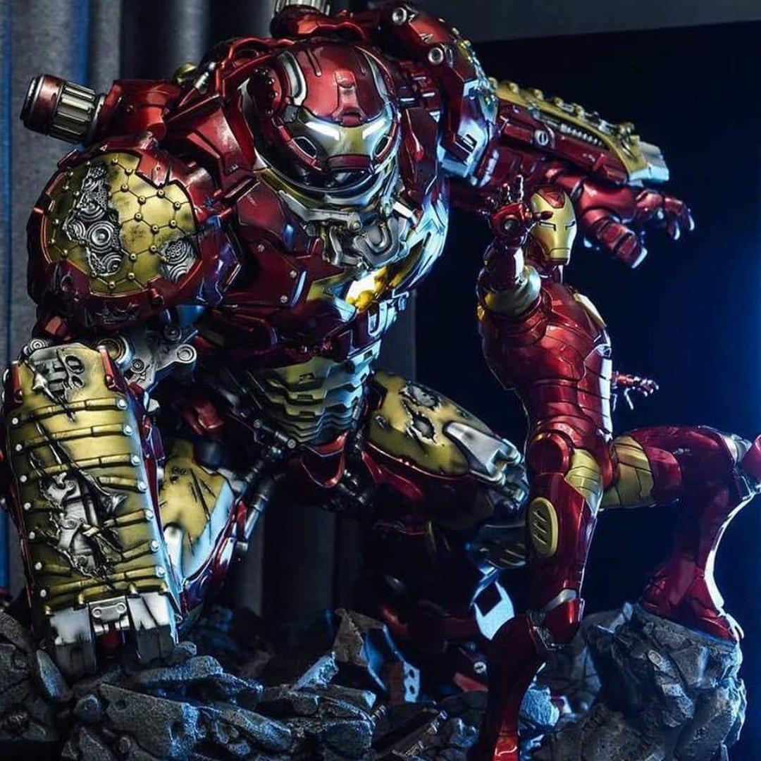 xm studios hulkbuster statue