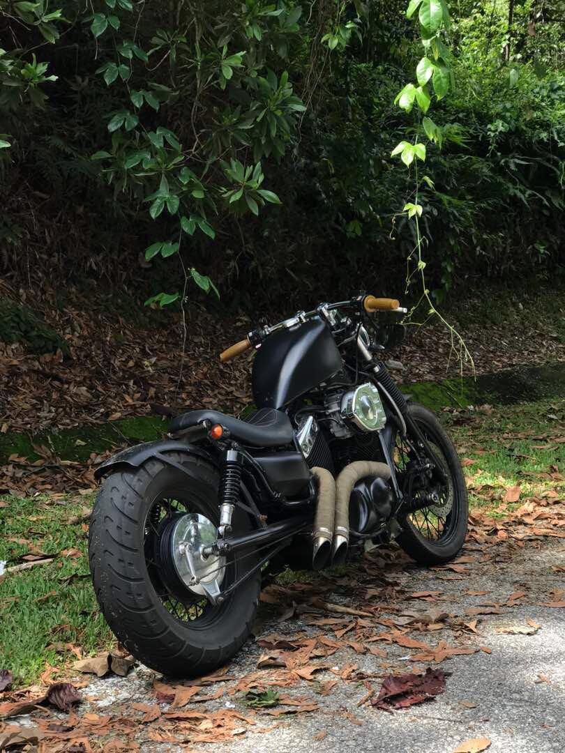 Virago 535 new arrivals custom bobber
