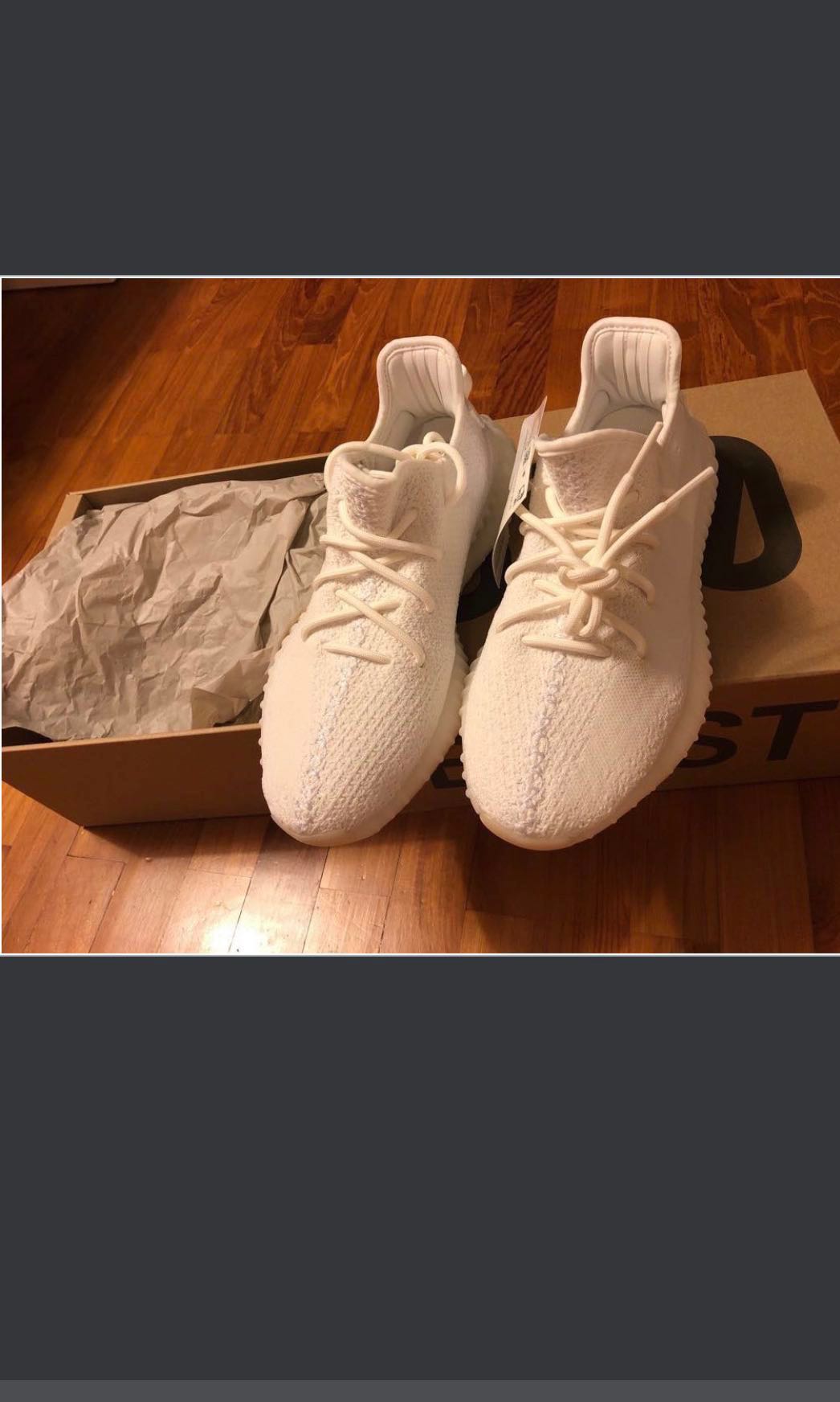 yeezy triple white 38