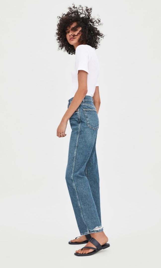zara relaxed fit jeans