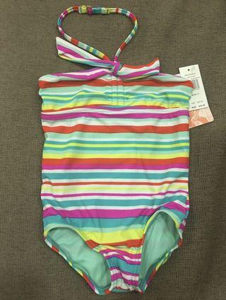 New Roxy Girls One Piece Swimsuit Size 2