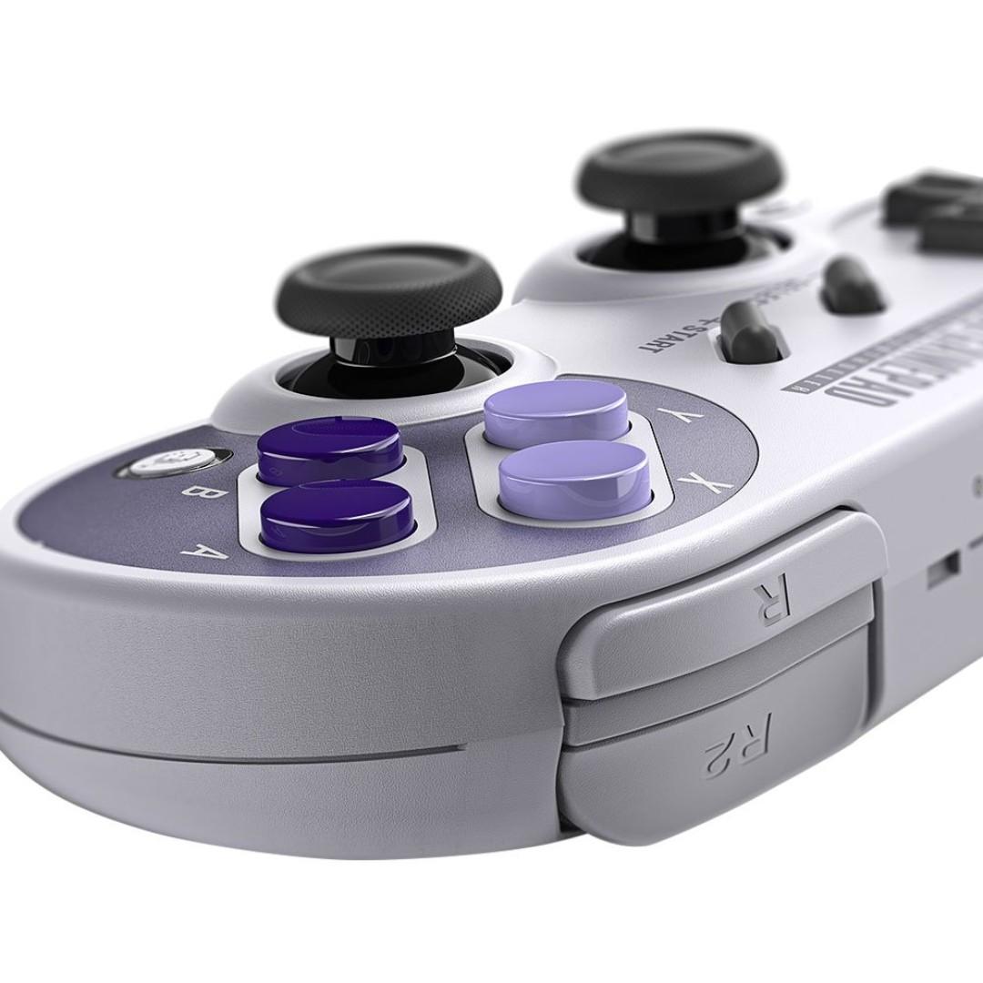 8Bitdo SN30 Pro Wireless Bluetooth Controller (Category: Controllers) located in Manila. Submitted by techsmartph (Listing ID 230160993, Image 3). Description: • Ultra-compatible with Nintendo Switch, Windows PC Computers & MacOS, NES & SNES Classic,Android • Wireless Bluetooth and direct USB connectable with built in lithium ion battery • Rumble vibration, Motion controls, USB-C,Support both key control and touch screen games.Programmable keys t