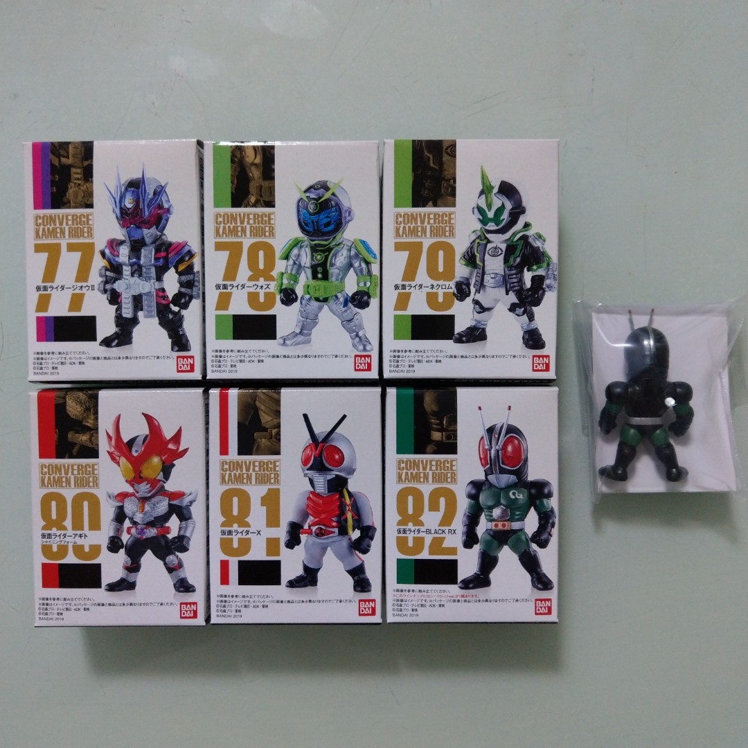 日版] 現貨Converge Kamen Rider 14 幪面超人6種set (連特別版RX SP