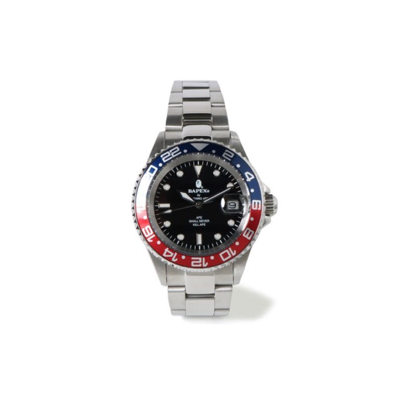A Bathing Ape Bape Type 2 Bapex Gmt 機械錶手錶 他的時尚 飾品配件在旋轉拍賣