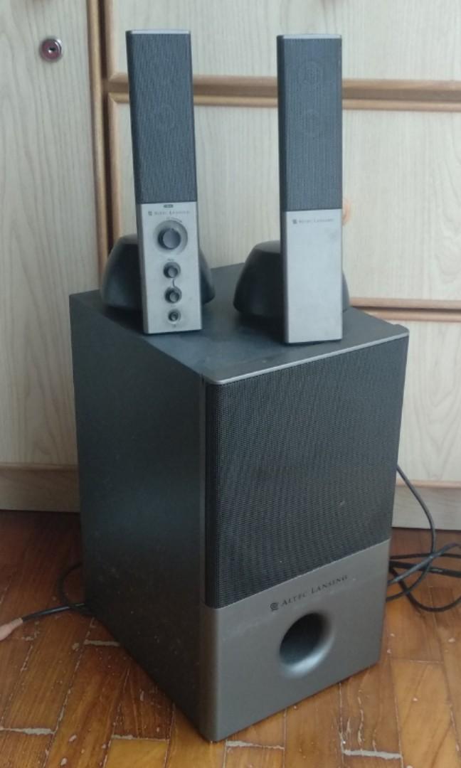 altec lansing old speakers