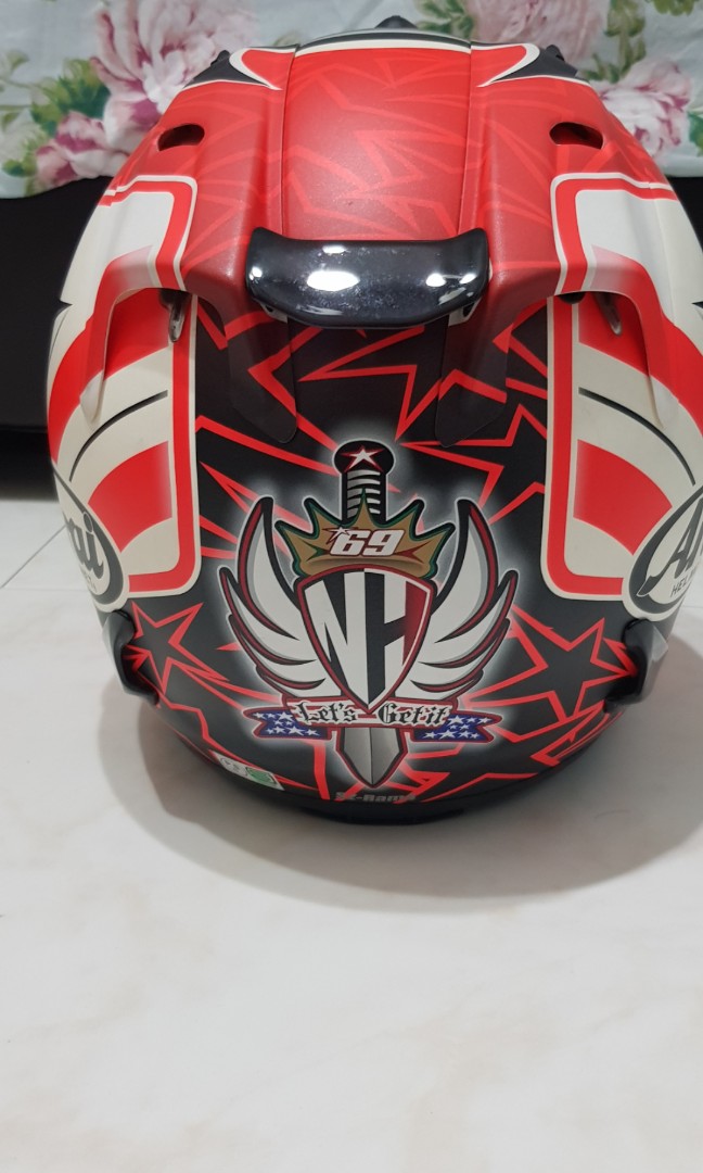 Arai Helmet rem 4 niki hayden Motorcycles Motorcycle Accessories