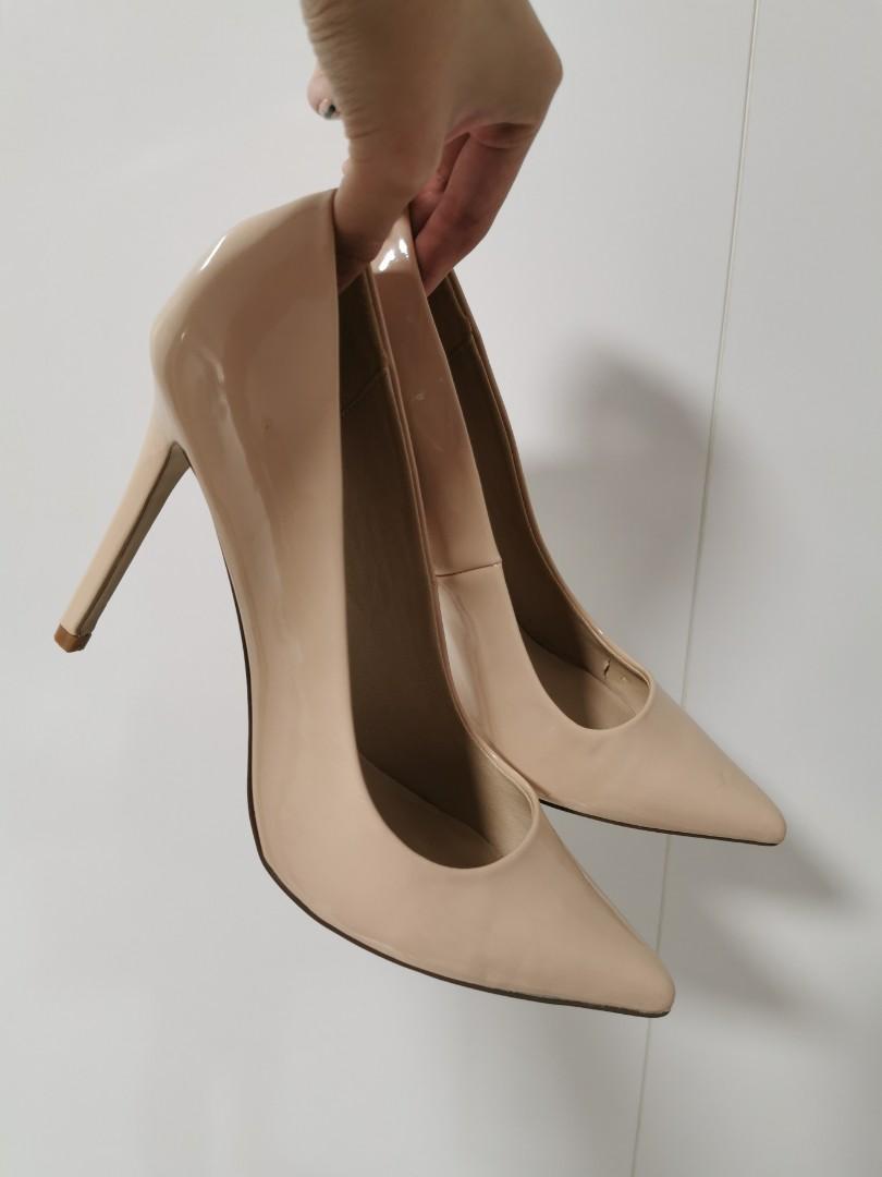 asos nude heels