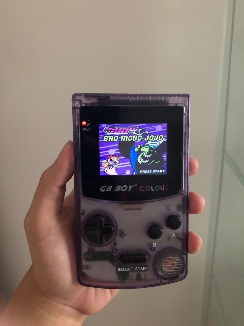 Atomic Purple Gameboy Gb Boy Color Toys Games Video Gaming