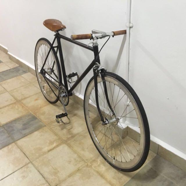 vintage fixie bike