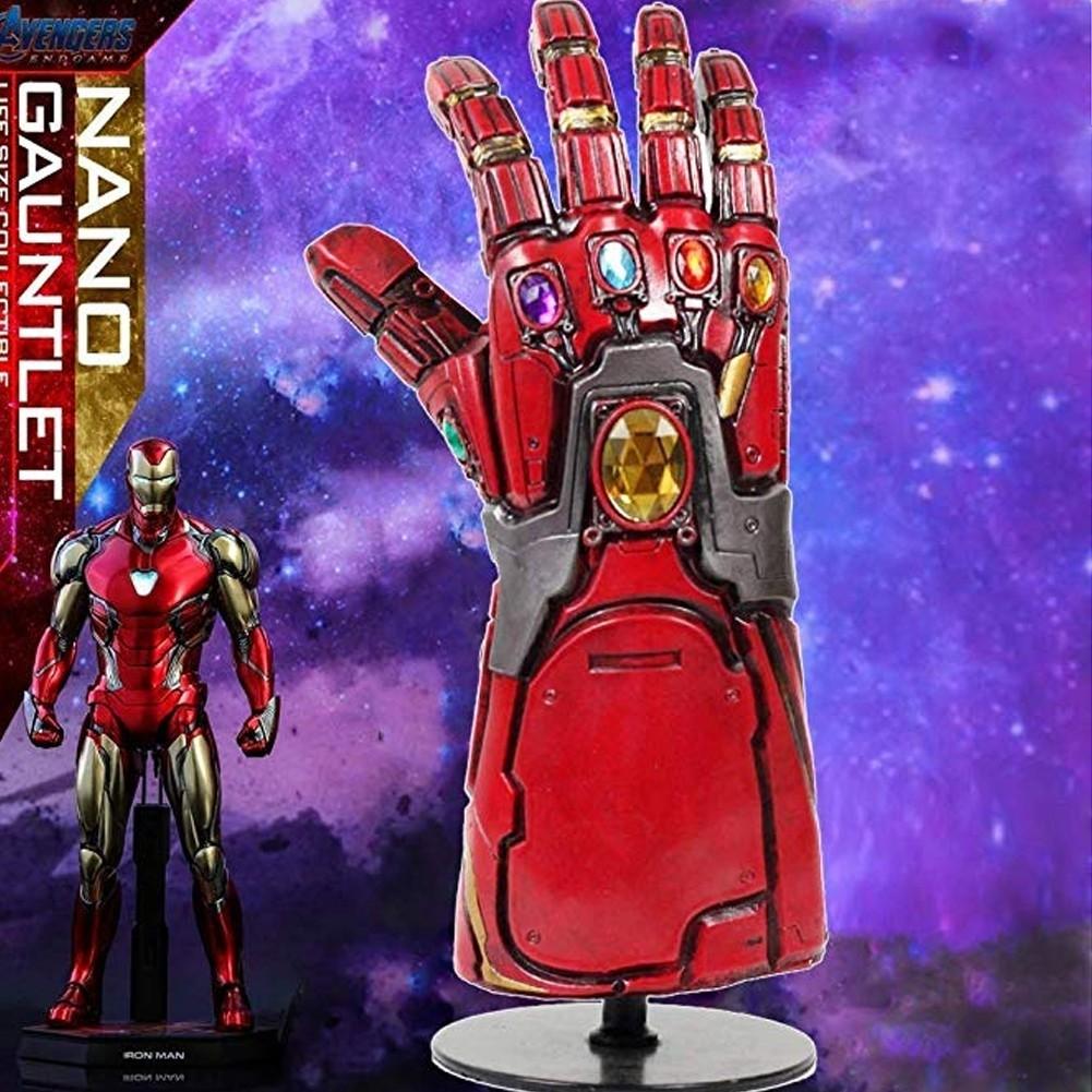 Avengers Endgame Infinity Gauntlet Cosplay Iron Man Tony Stark Gloves Costume 