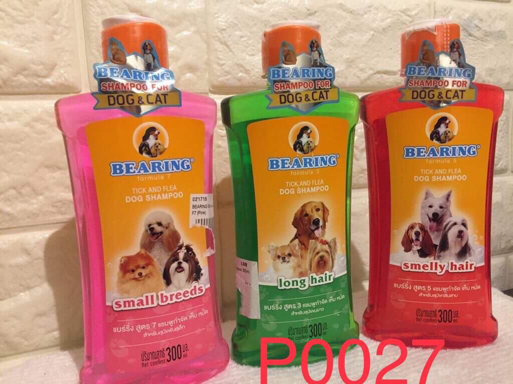 Bearing Tick and flea dog and cat shampoo 300mL, Pet Supplies, Health