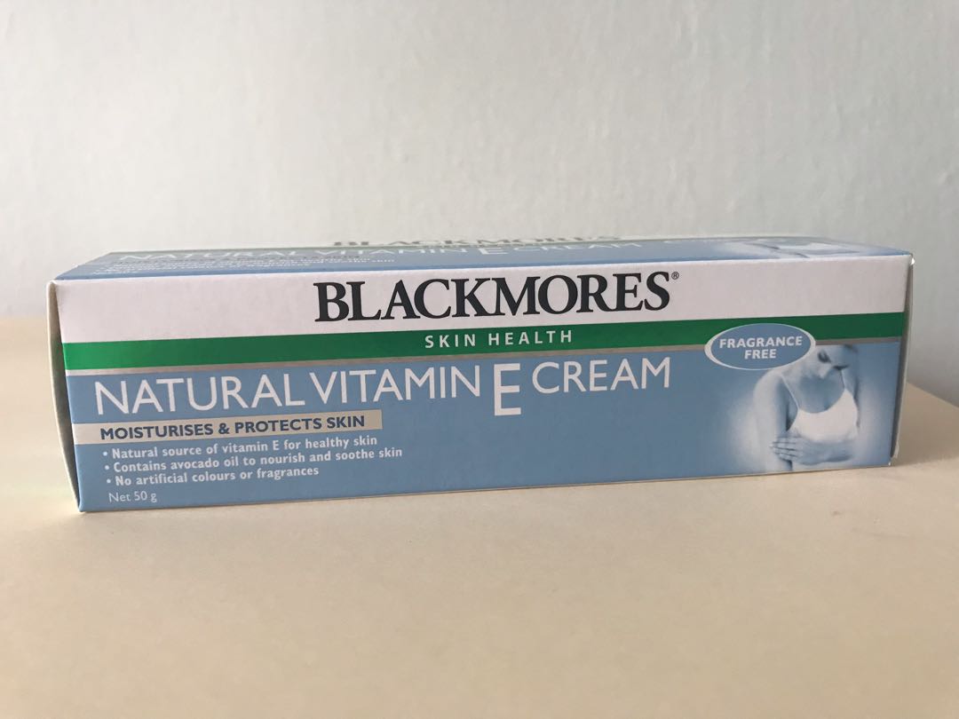 Blackmores Vitamin E Cream, Health & Nutrition, Health Supplements