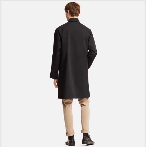 Men blocktech sales convertible collar coat
