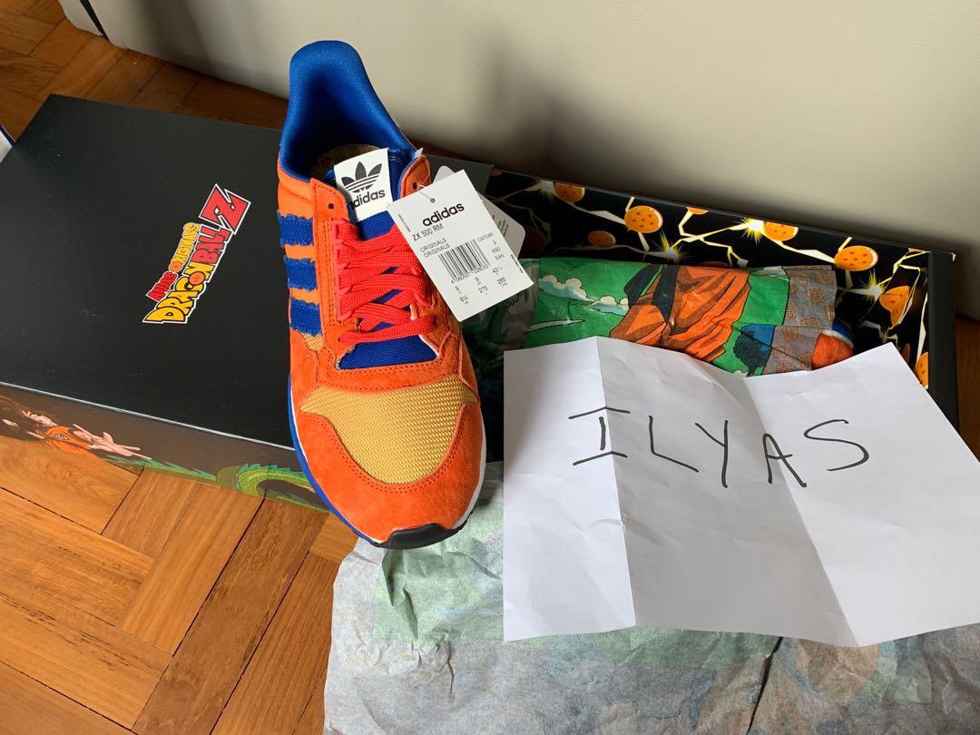 BNIB ADIDAS ZX 500 RM SON GOKU Men s Fashion Footwear Sneakers