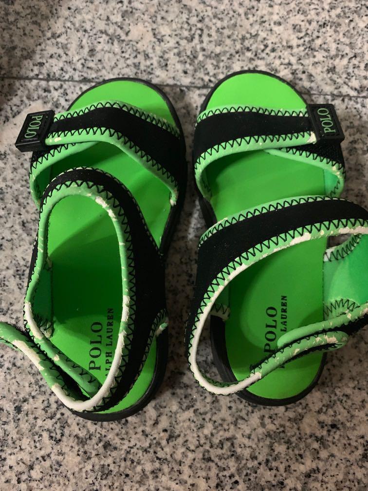 baby boy polo sandals