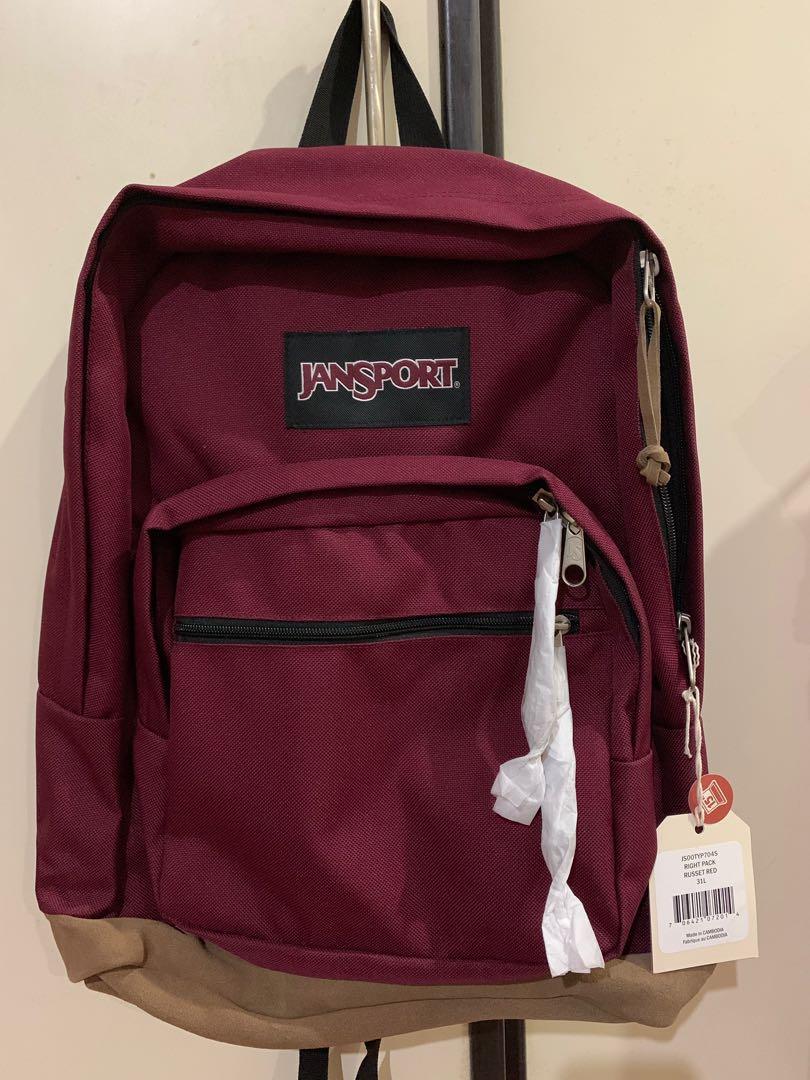 authentic jansport bag