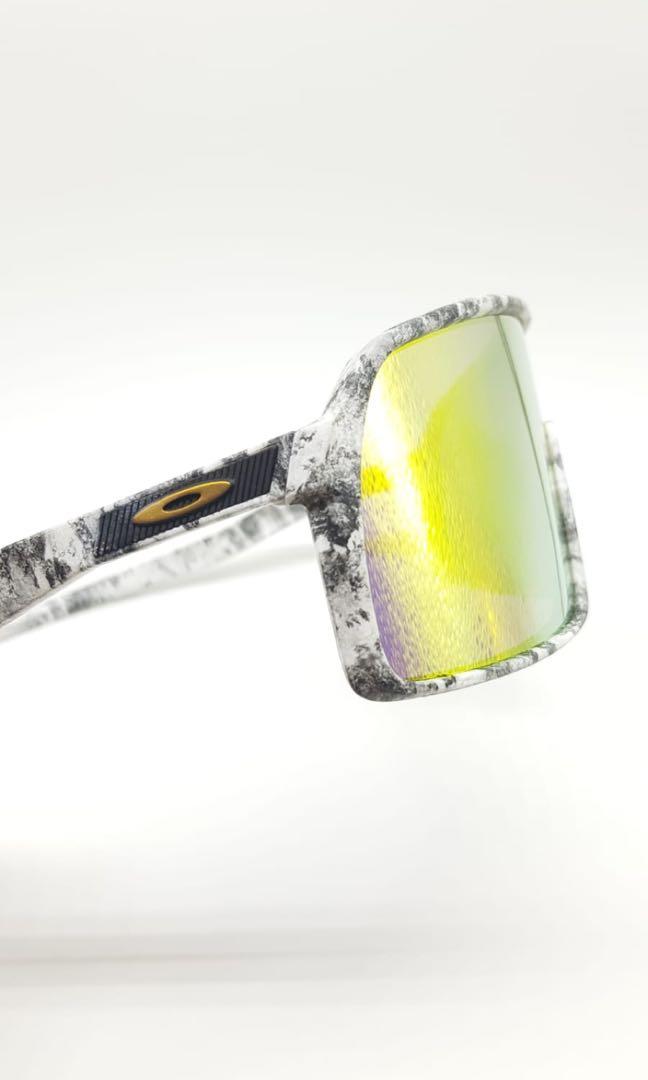 White Camo Oakley Sutro Cycling Glasses