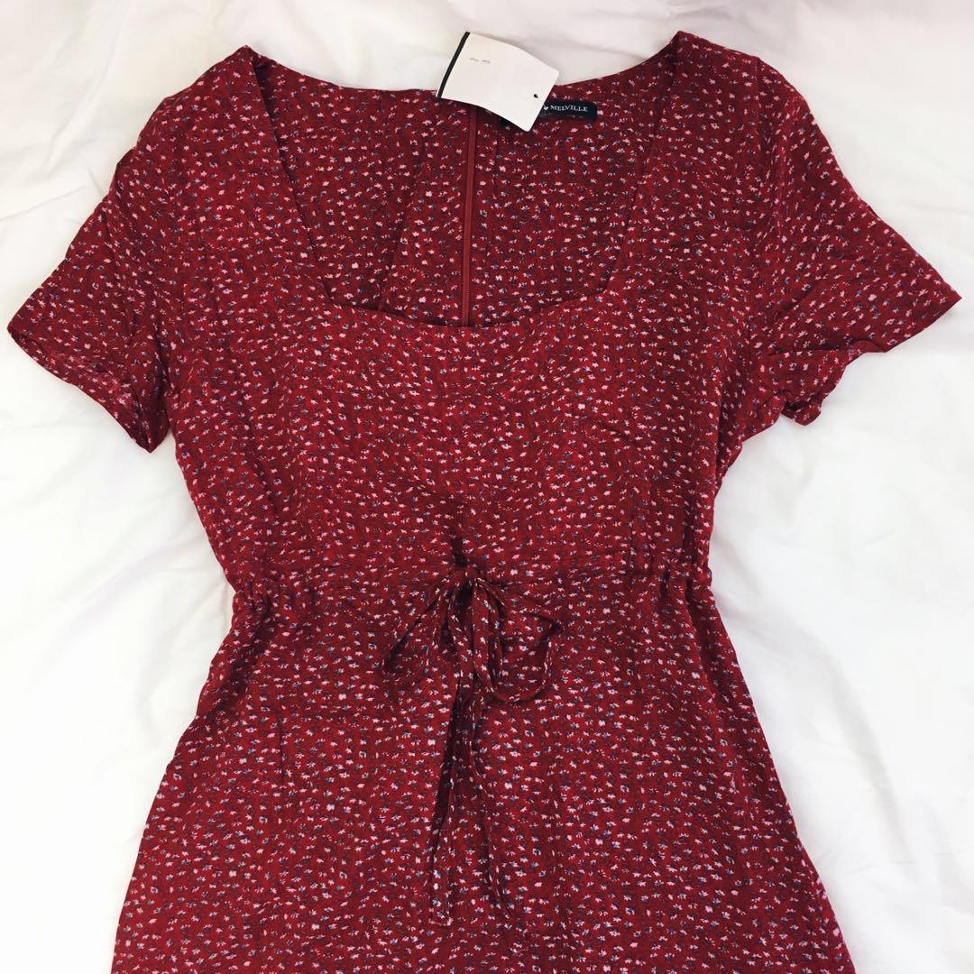 red dress brandy melville