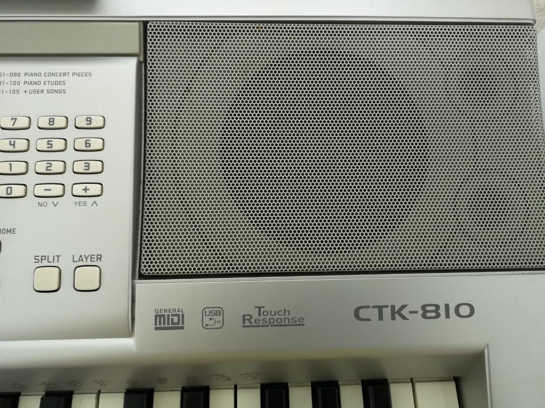 Casio CTK 810 Electronic Keyboard Computers Tech Parts Accessories Computer Keyboard on Carousell
