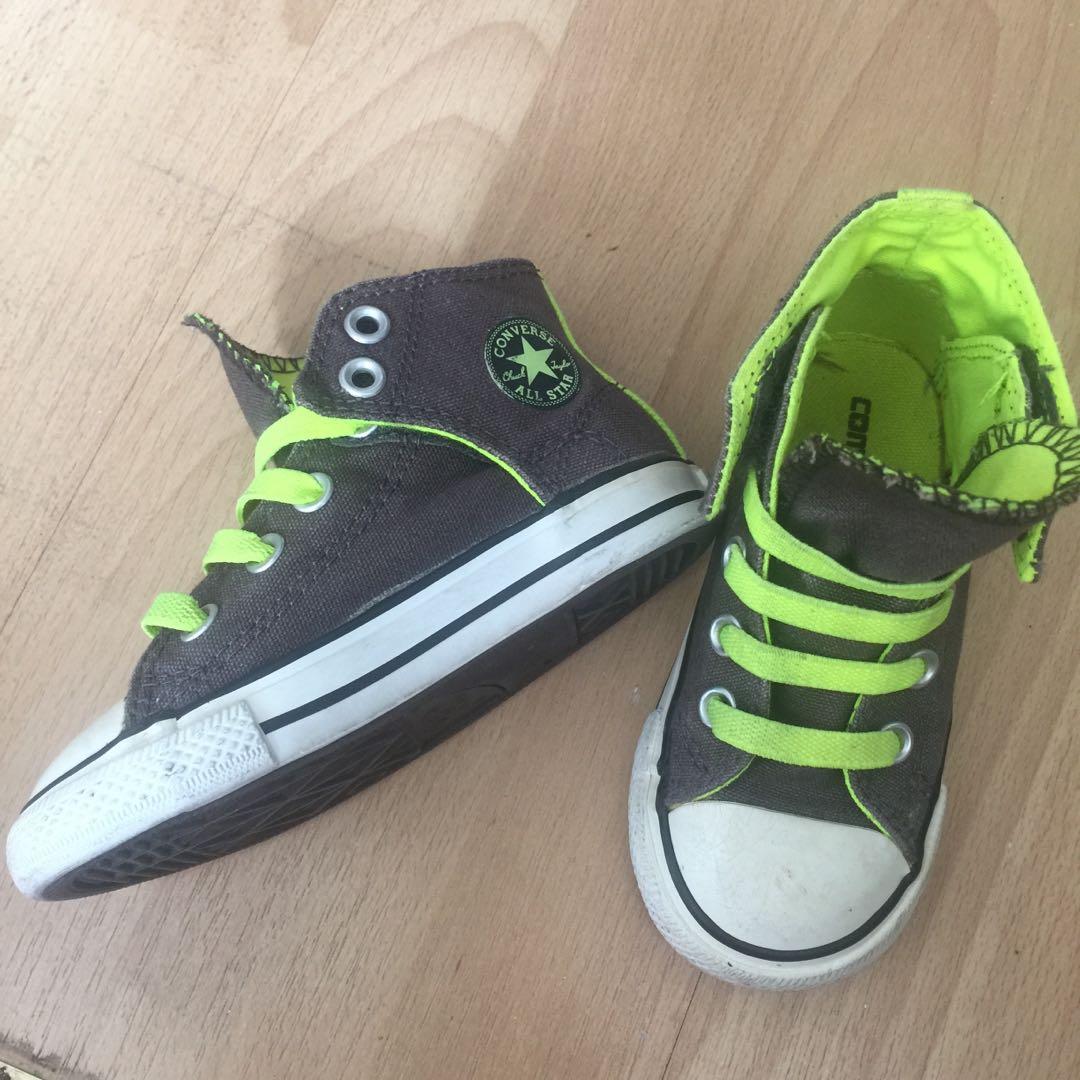 infant size 8 converse high tops