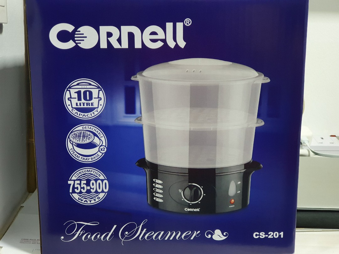 Cornell Food Steamer 10 litre (2tier), Furniture & Home Living