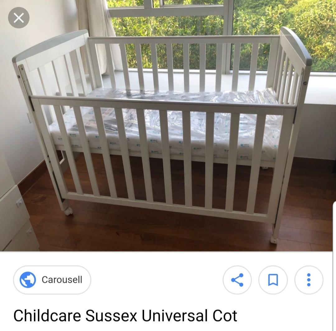 Baby Cot Bed Universal Sussex Australian Brand Babies Kids