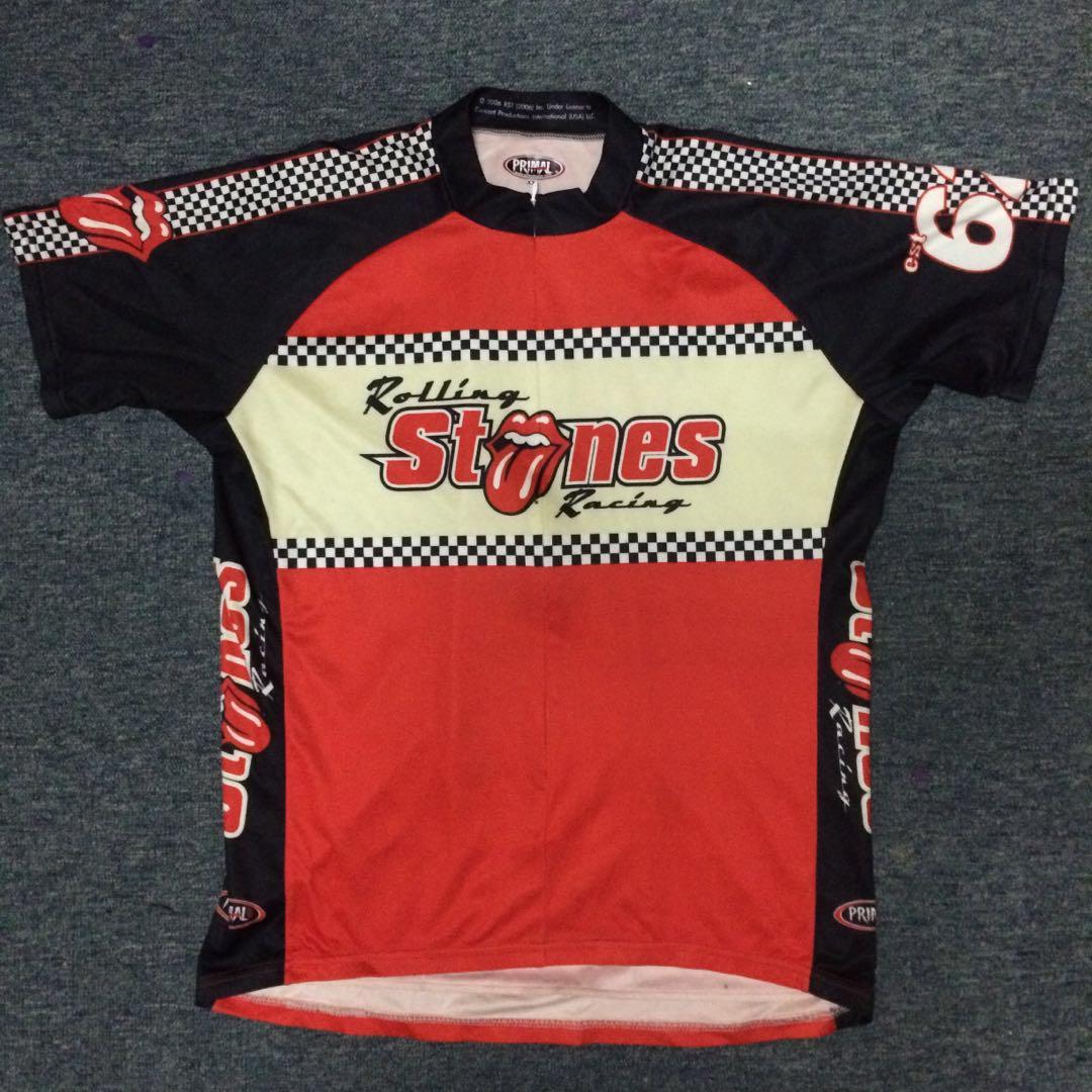 Rolling stones cycling jersey top