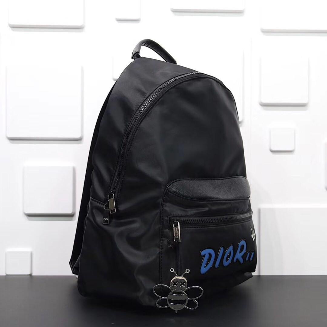 Dior x Kaws Bee Backpack BLUE, Luxury 
