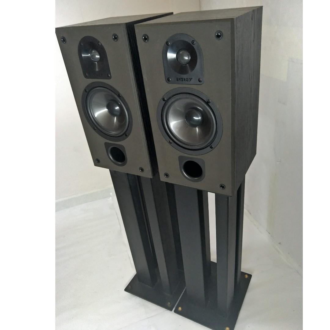 Energy Pro 3 5 Series 2 Ways Bass Reflex Bookshelf Speakers