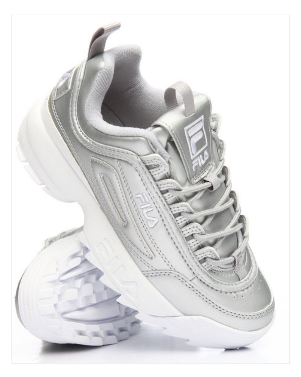 fila disruptor 2 premium metallic sneaker