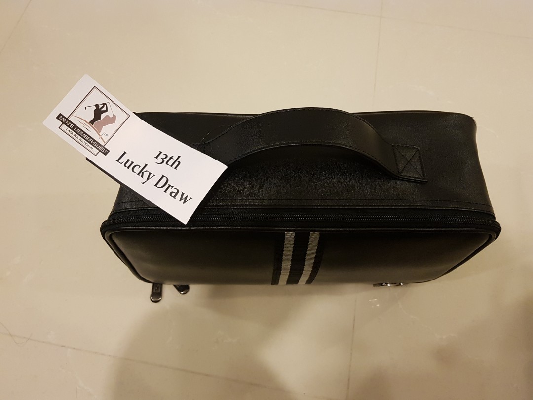 Footjoy leather shoe bag, Men's Fashion, Bags, Belt bags, Clutches and