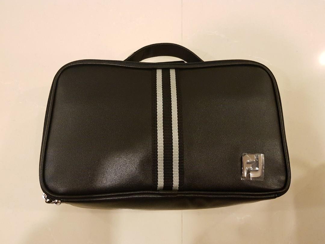 Footjoy leather shoe bag, Men's Fashion, Bags, Belt bags, Clutches and
