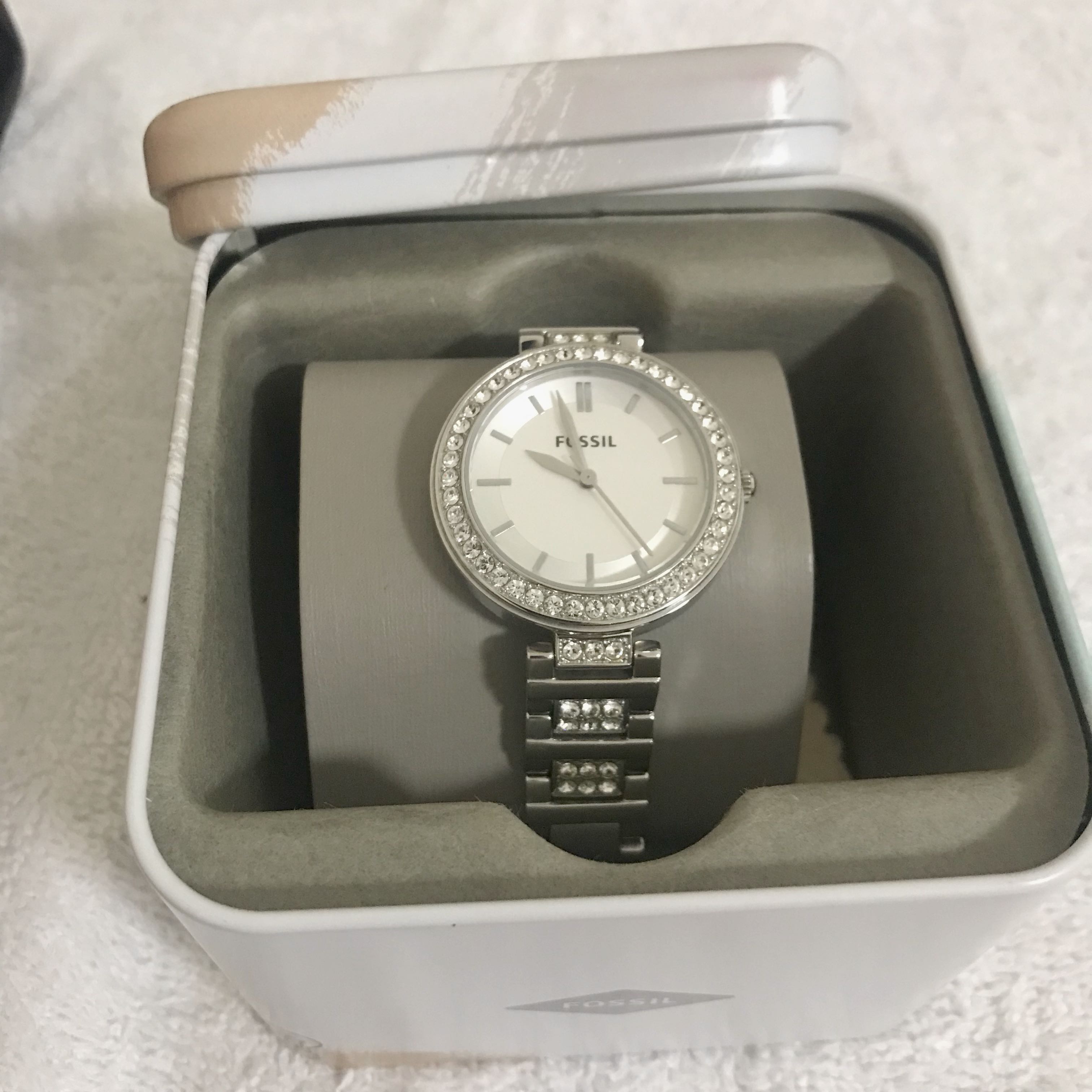 Fossil Crystal Watch, Women's Fashion 
