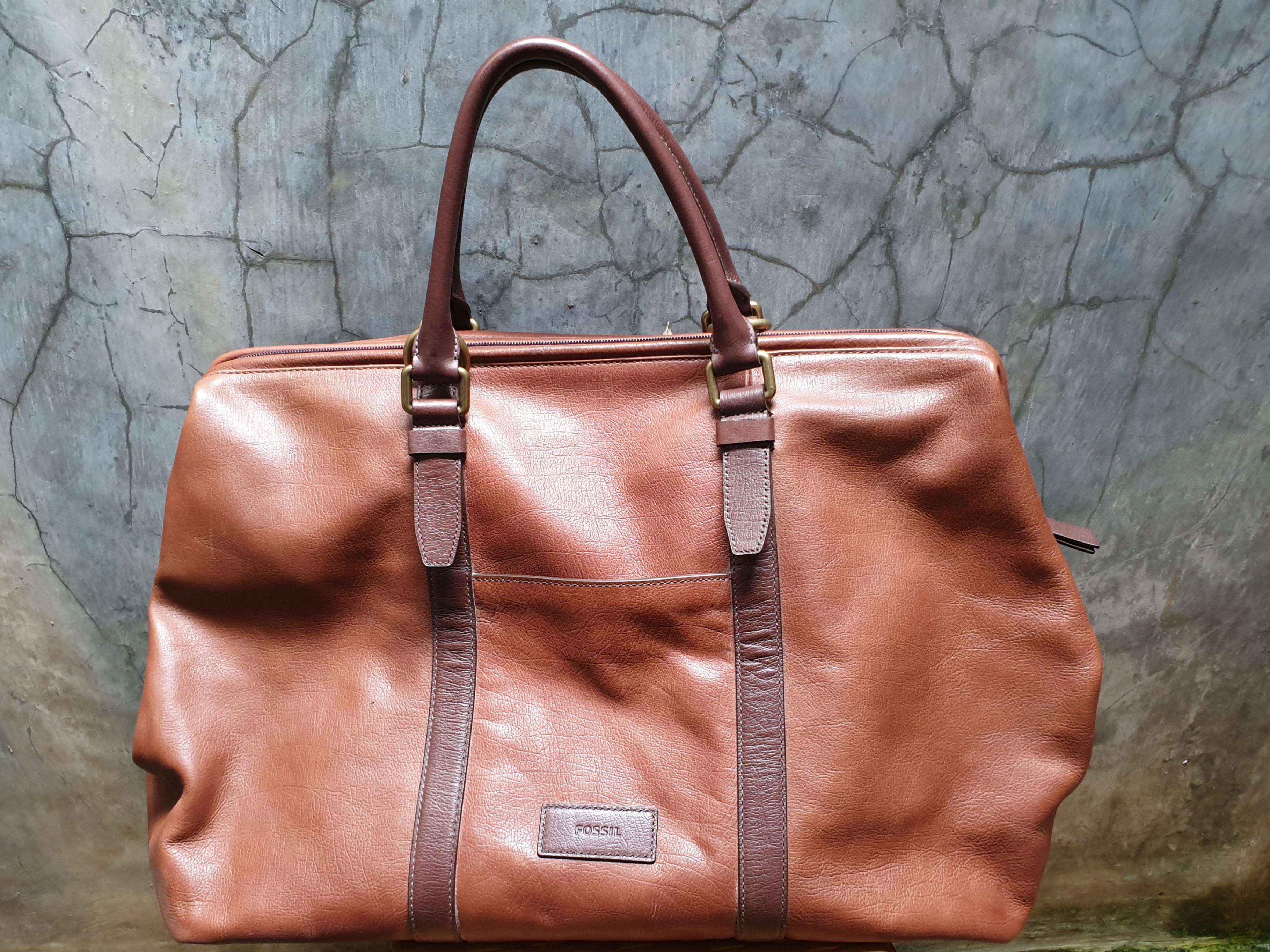 Fossil evan duffle online