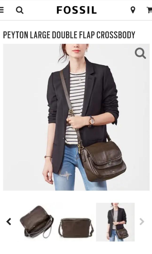 Fossil Peyton Crossbody Large Bag