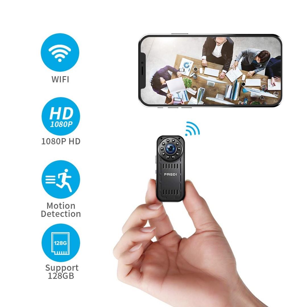 Fredi hd mini shop camera 1080p wireless