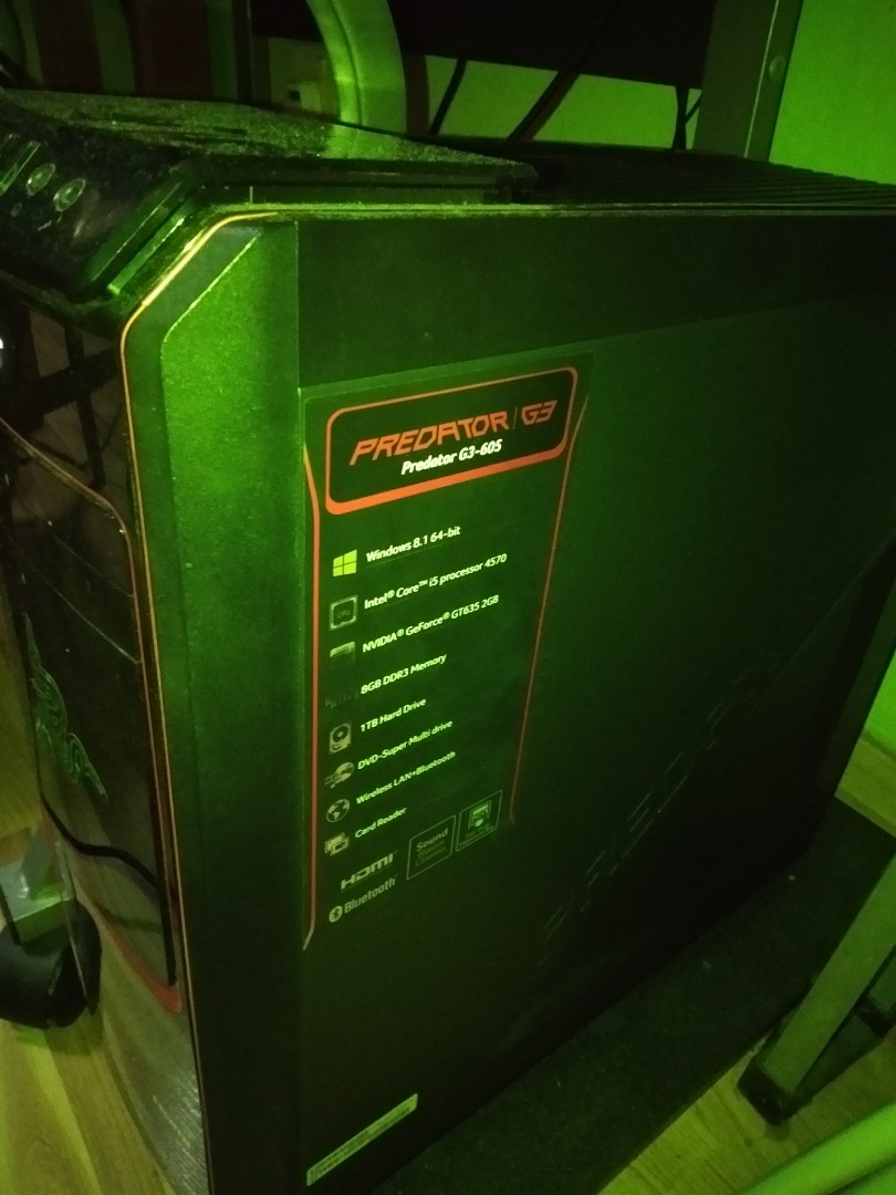 I7 4th Gen Acer Predator Pc Electronics Computers Desktops On Carousell