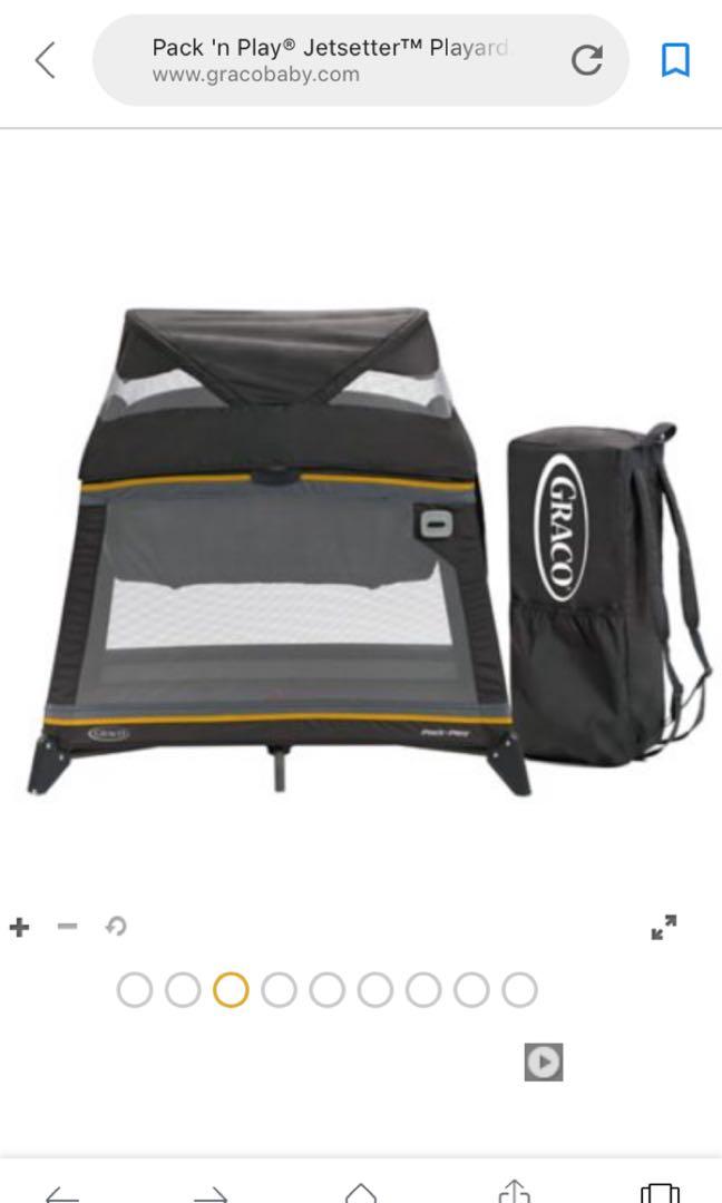 Graco jetsetter store playard