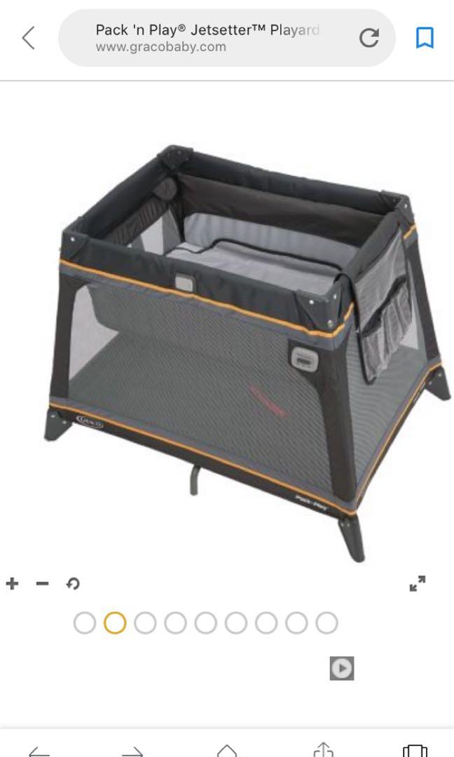 Graco jetsetter playard top