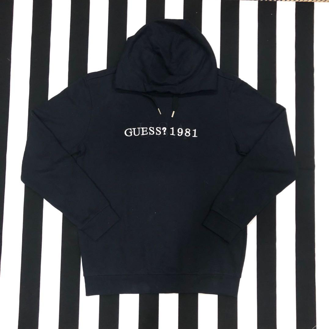 GUESS USA HOODIE ✓, Men's Fashion, Tops 